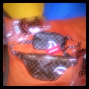 SHARKS IN PARIS CROSSBODY & POUCH